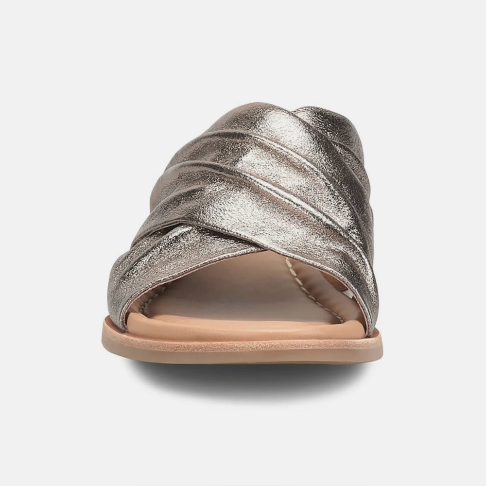 Söfft Fallon Slide Sandals in Bronze - Picture 13 of 15